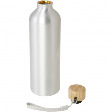 Logo trade promotional product photo of: Malpeza 770 ml RCS certified recycled aluminium water bottle
