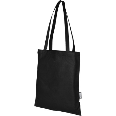 Logo trade promotional merchandise image of: Zeus GRS recycled non-woven convention tote bag 6L