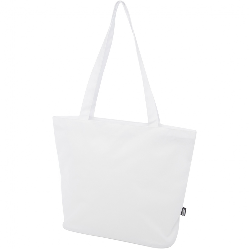 Logotrade promotional giveaway image of: Panama GRS recycled zippered tote bag 20L