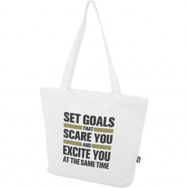 Logo trade advertising product photo of: Panama GRS recycled zippered tote bag 20L