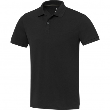 Logotrade promotional gift image of: Emerald short sleeve unisex Aware™ recycled polo