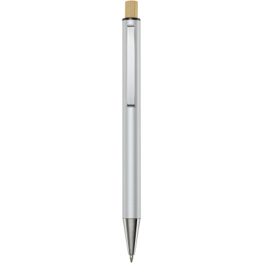 Logotrade promotional merchandise picture of: Cyrus recycled aluminium ballpoint pen (black ink)
