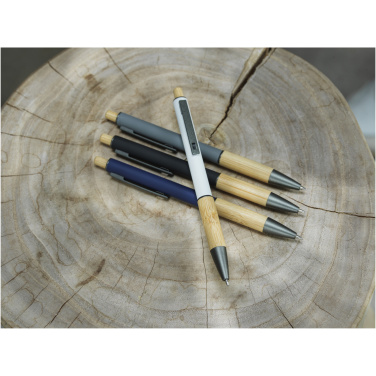 Logo trade advertising product photo of: Darius recycled aluminium ballpoint pen