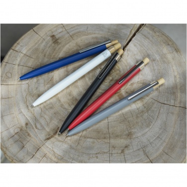 Logotrade promotional giveaway image of: Nooshin recycled aluminium ballpoint pen  (blue ink)