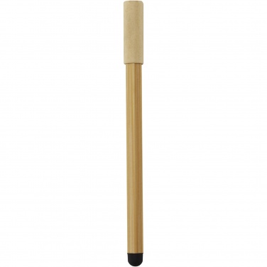 Logo trade business gifts image of: Mezuri bamboo inkless pen 