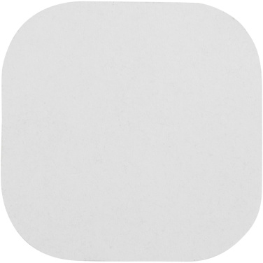 Logo trade promotional merchandise picture of: Sticky-Mate® square-shaped recycled sticky notes with rounded corners