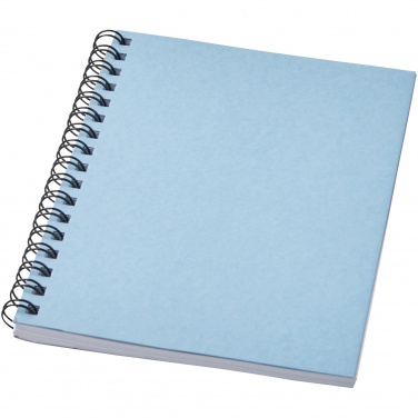Logo trade promotional products image of: Desk-Mate® A6 colour spiral notebook