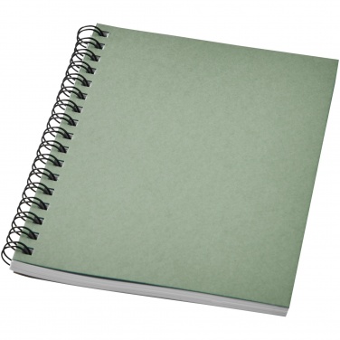 Logo trade promotional gifts picture of: Desk-Mate® A6 colour spiral notebook
