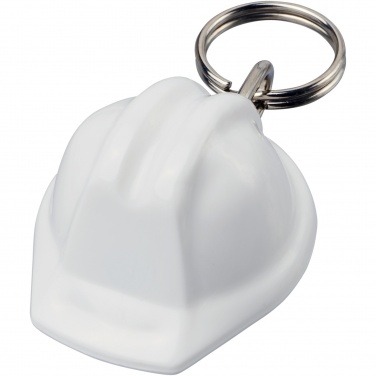 Logo trade promotional products picture of: Kolt hard hat-shaped recycled keychain