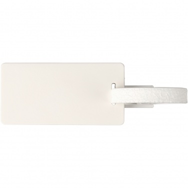 Logo trade promotional products image of: River recycled window luggage tag