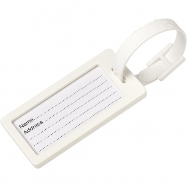 Logotrade promotional merchandise picture of: River recycled window luggage tag