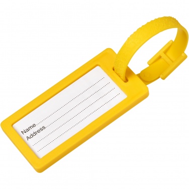 Logo trade promotional item photo of: River recycled window luggage tag