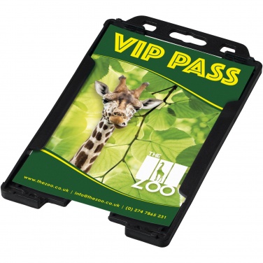 Logotrade promotional products photo of: Pierre recycled plastic card holder 