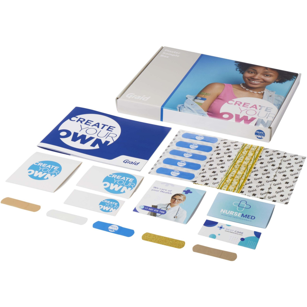 Logo trade promotional gift photo of: Plaster sample box 