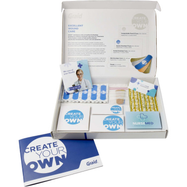 Logo trade promotional gifts image of: Plaster sample box 