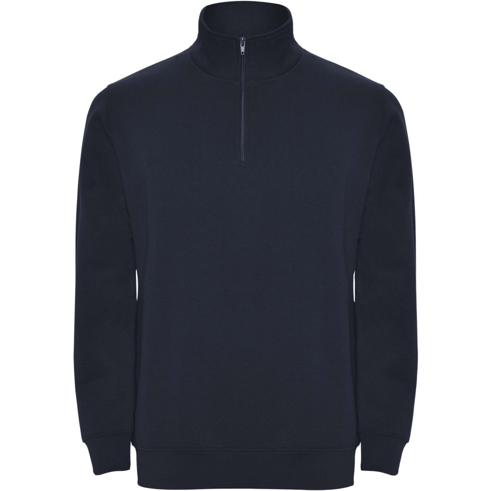 Logo trade business gift photo of: Aneto quarter zip sweater