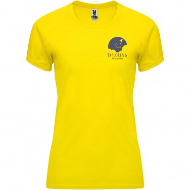 Logo trade promotional products picture of: Bahrain short sleeve women's sports t-shirt
