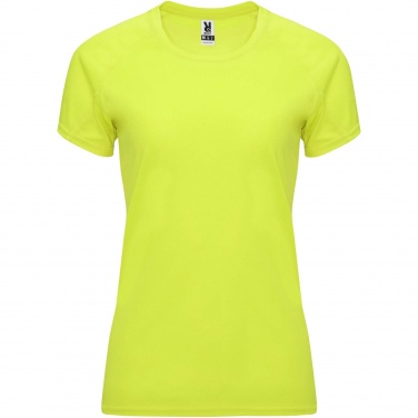 Logo trade corporate gifts image of: Bahrain short sleeve women's sports t-shirt