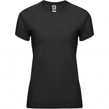 Logo trade corporate gifts image of: Bahrain short sleeve women's sports t-shirt