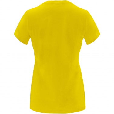 Logo trade promotional giveaways picture of: Capri short sleeve women's t-shirt
