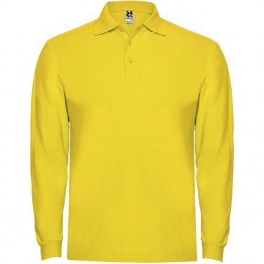 Logotrade promotional item image of: Estrella long sleeve men's polo