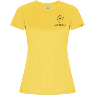 Logotrade promotional giveaway image of: Imola short sleeve women's sports t-shirt