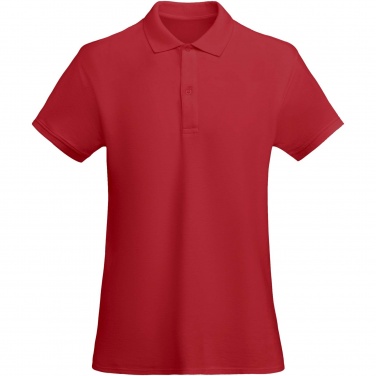 Logo trade promotional giveaways image of: Prince short sleeve women's polo