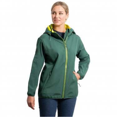 Logo trade promotional merchandise photo of: Siberia unisex softshell jacket