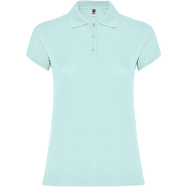 Logo trade promotional giveaways picture of: Star short sleeve women's polo