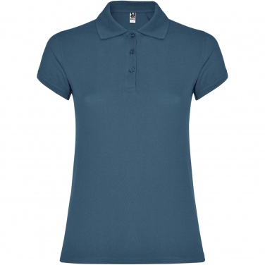 Logo trade promotional giveaways picture of: Star short sleeve women's polo