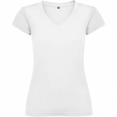 Logotrade advertising product image of: Victoria short sleeve women's v-neck t-shirt