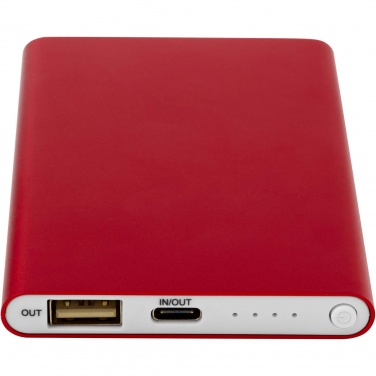 Logotrade promotional products photo of: Pep 4000 mAh Type-C recycled aluminium power bank 