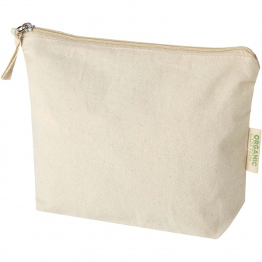 Logotrade business gift image of: Orissa 180 g/m² organic toiletry bag 1L