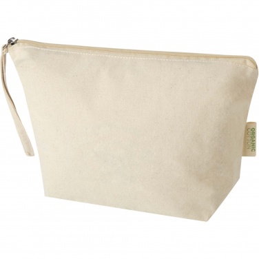 Logotrade corporate gifts photo of: Orissa 180 g/m² organic large accessory pouch 3L