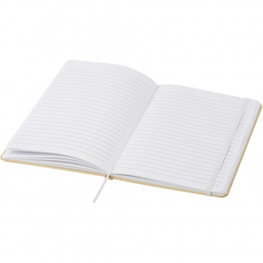 Logotrade promotional product picture of: Nelida A5 recycled cardboard hard cover notebook
