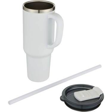Logo trade promotional products image of: Sydney 1200 ml copper vacuum insulated tumbler with straw