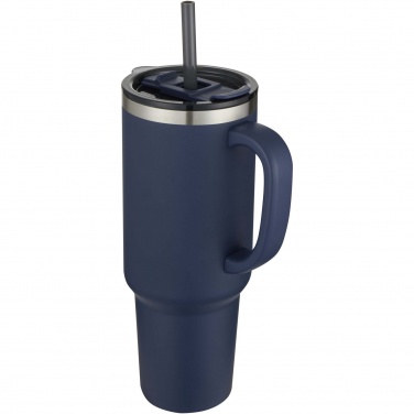 Logotrade advertising products photo of: Sydney 1200 ml copper vacuum insulated tumbler with straw