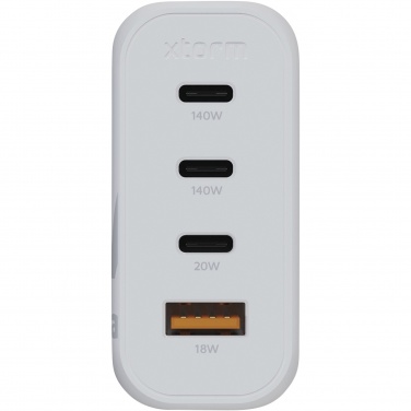 Logo trade corporate gift photo of: Xtorm XEC140 GaN² Ultra 140W wall charger