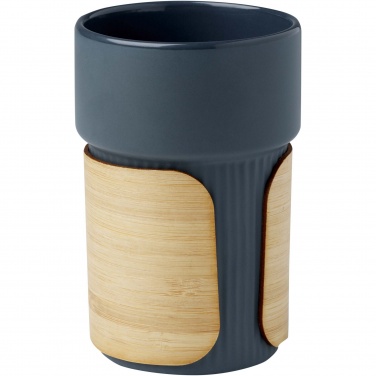 Logotrade promotional products photo of: Tumbler Fika 340 ml with bamboo sleeve
