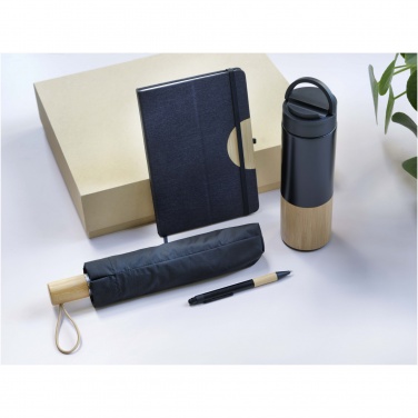 Logo trade promotional gifts picture of: Carmen A5 hard cover notebook and ballpoint pen gift set