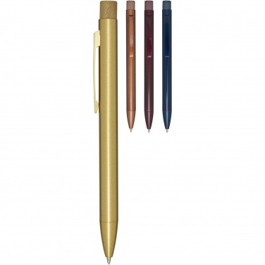 Logotrade promotional item picture of: Beatriz recycled brass ballpoint pen
