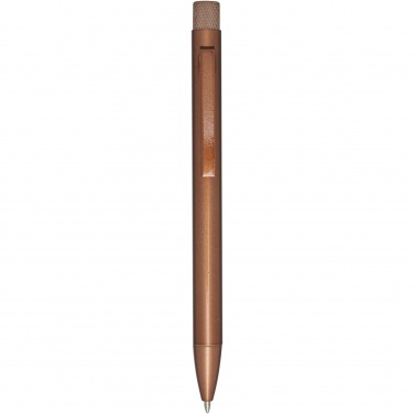 Logotrade business gift image of: Beatriz recycled brass ballpoint pen
