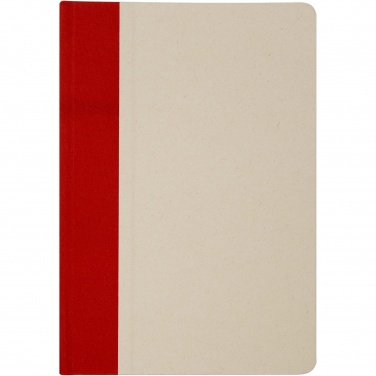 Logo trade promotional merchandise image of: Liliana A5 sugar cane plastic hard cover notebook