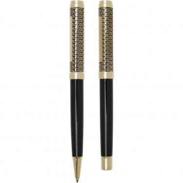 Logotrade promotional giveaway image of: Legato ballpoint and rollerball pen set