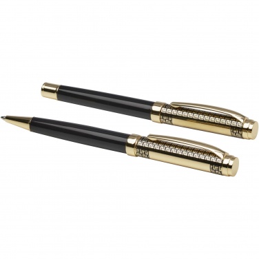 Logo trade business gift photo of: Legato ballpoint and rollerball pen set