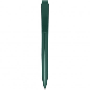 Logo trade advertising products picture of: Lucia recycled plastic ballpoint pen