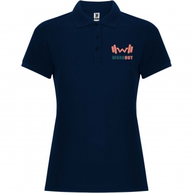 Logo trade promotional items image of: Pegaso Premium short sleeve women's polo
