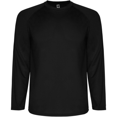 Logo trade promotional giveaways image of: Montecarlo long sleeve men's sports t-shirt