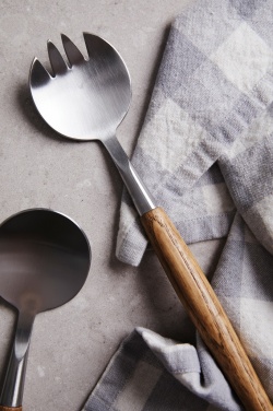 Logo trade promotional giveaways picture of: VINGA Retro serving cutlery