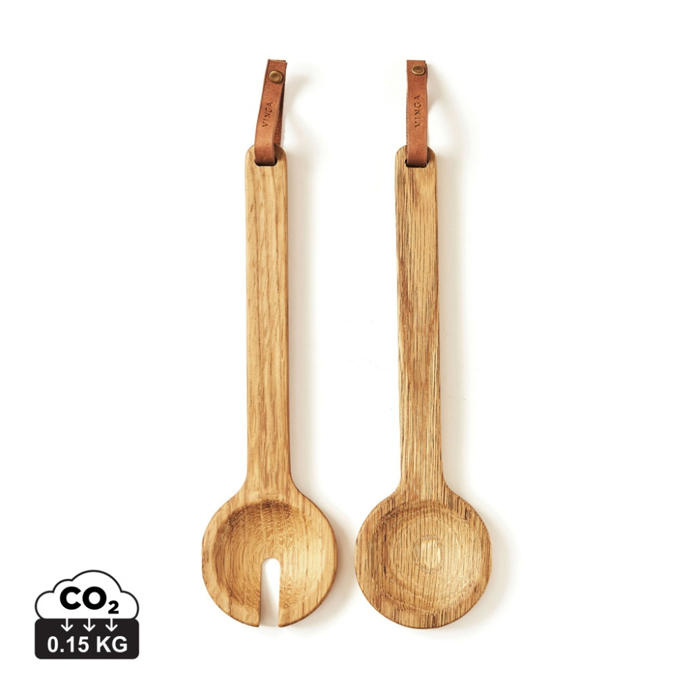 Logo trade promotional gifts image of: VINGA Alcamo serving cutlery